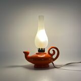 Vintage ceramic lamp, made in italy 1960