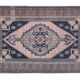 Vintage Turkish handmade rug 123x207 cm