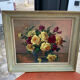 Painting oil on canvas sign waly