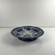 Plate on pedestal in ironstone "Flora" – Creil and Montereau, 19th century, blue