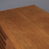 Bureau en chêne. Années 1950