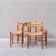 Set of Four 'Dordogne' Model Mid-Century Dining Chairs