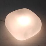 Opaline glass ceiling or wall light - mid-20th century