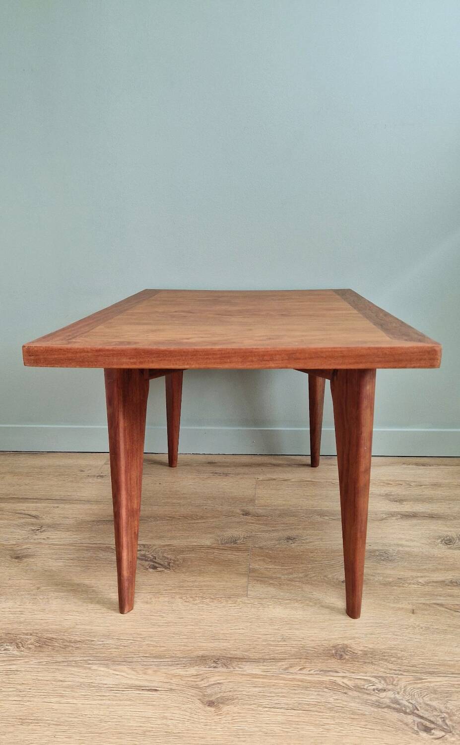Scandinavian style coffee table from the 50s in rosewood