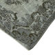 Hand-knotted antique oriental 1970s 147 cm x 241 cm grey carpet