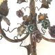 Pair of gilded metal sconces