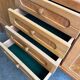 VINTAGE WOOD CHEST / BUFFET / LONG CABINET