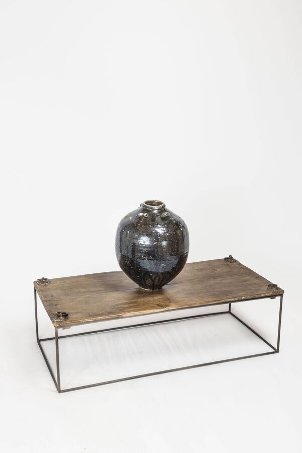 Jarre Chinoise en grès vernissé