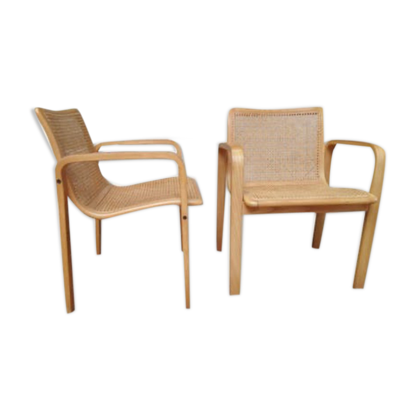 Pair of scandinavian armchairs