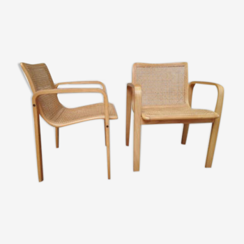 Pair of scandinavian armchairs