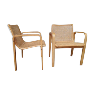 Pair of scandinavian armchairs