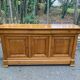Louis Philippe style sideboard in solid oak, 20th century, 186cm