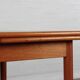 Vintage teak dining table 4-6 pers Danish design kitchen table 60s