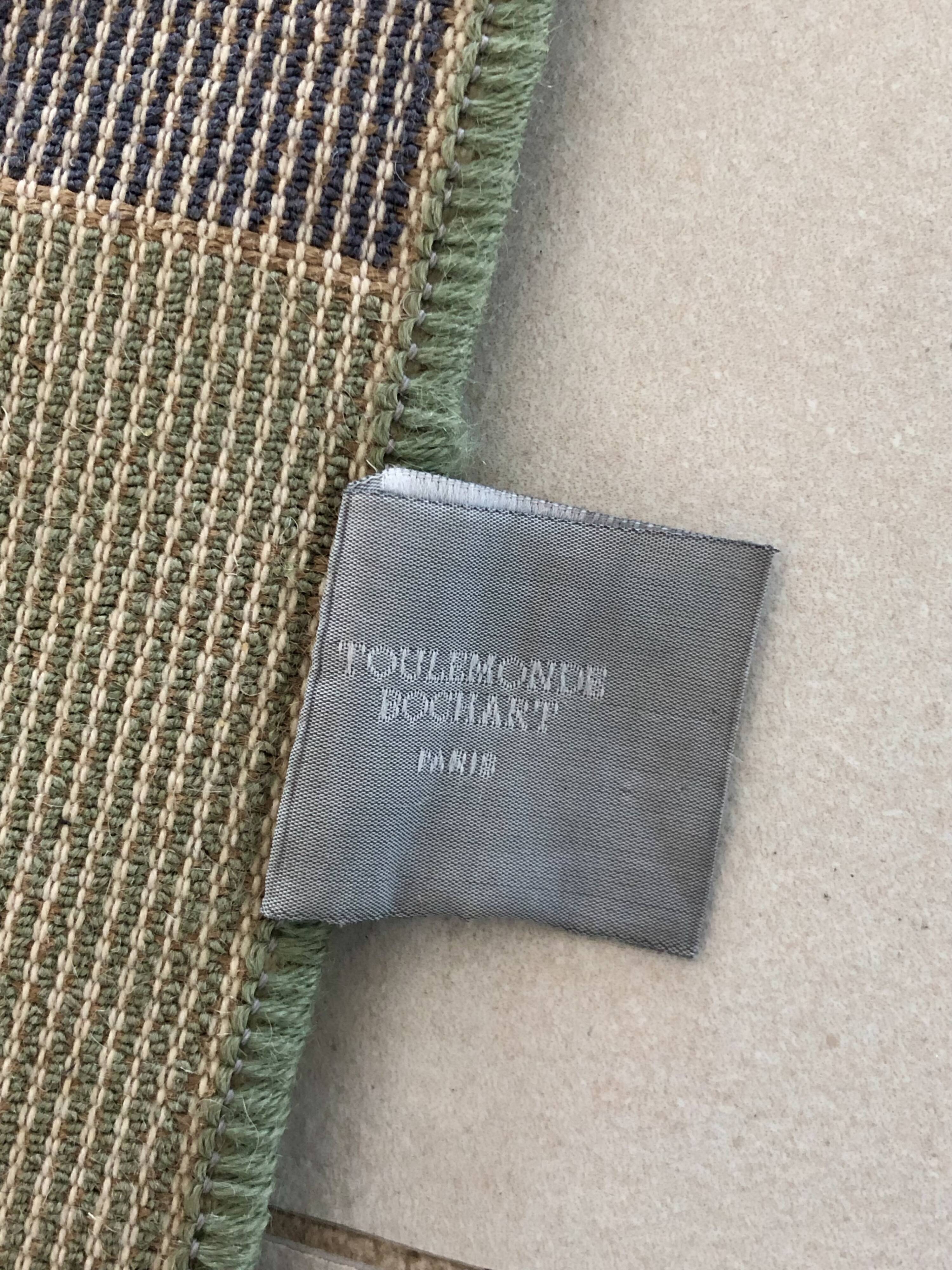 “Less is more” rug by C. Duc for Toulemonde Bochart, France 1980s