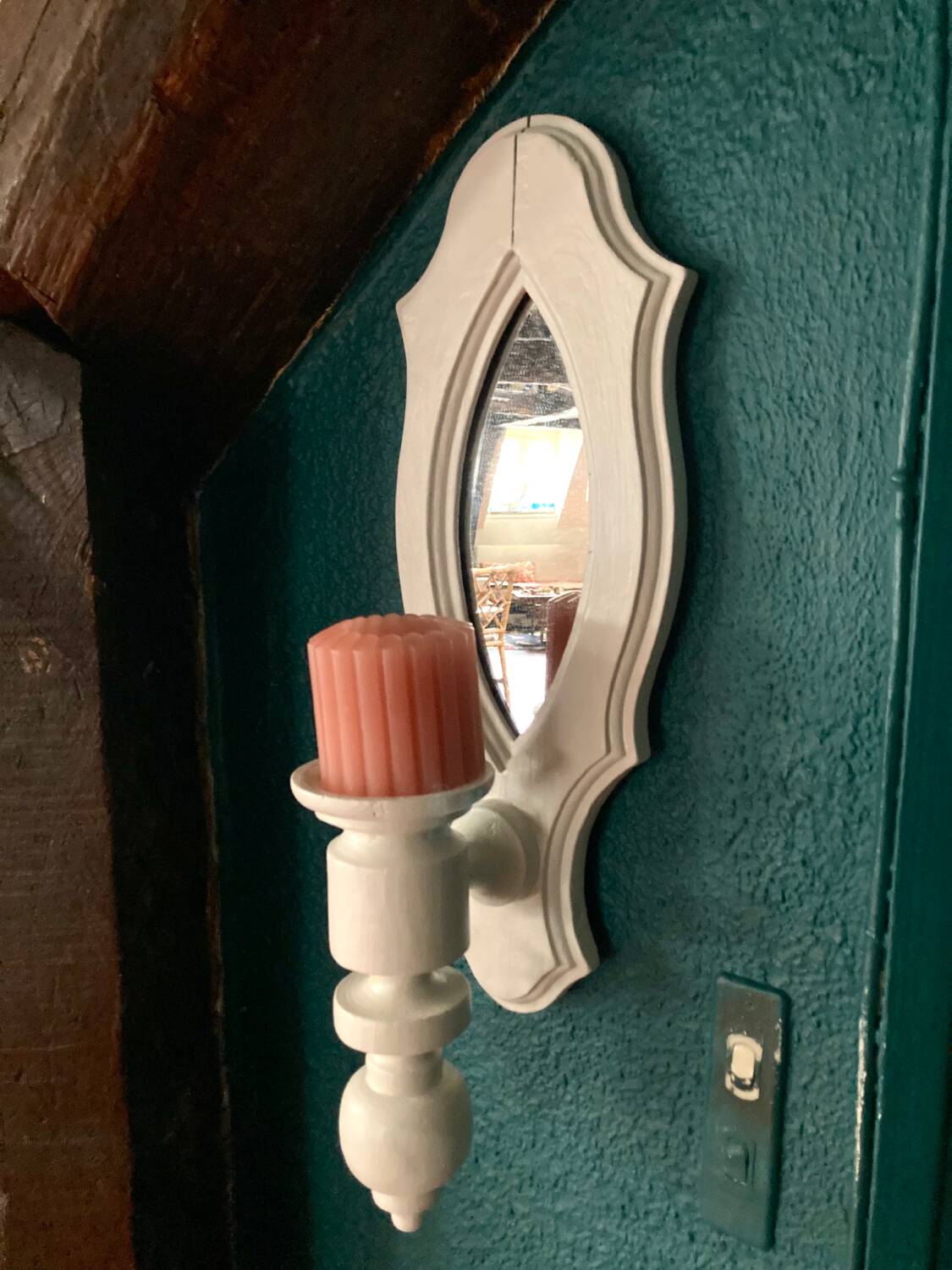 Miroir bougeoir