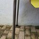 Table en formica jaune 60