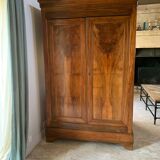 Louis Philippe walnut wardrobe