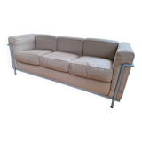 LE CORBUSIER LC2 3-seater sofa Stamped