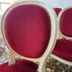 Velvet medallion chairs