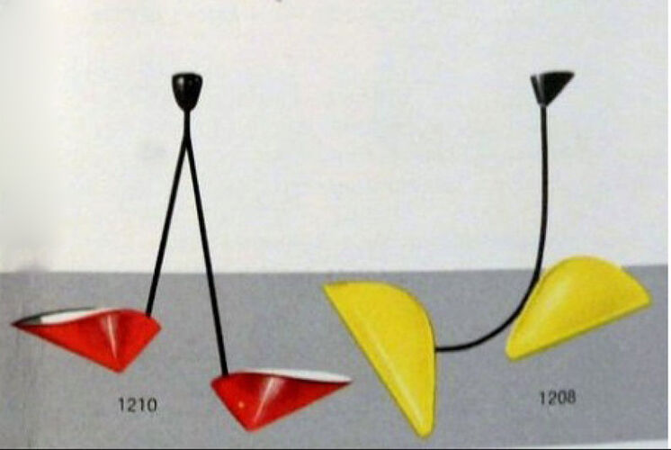 Lustre by Josef Hurka, model 1208 for Napako, 1960