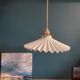 Tulip suspension in serrated opaline lace Dp 0123118