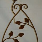 Iron wall planter