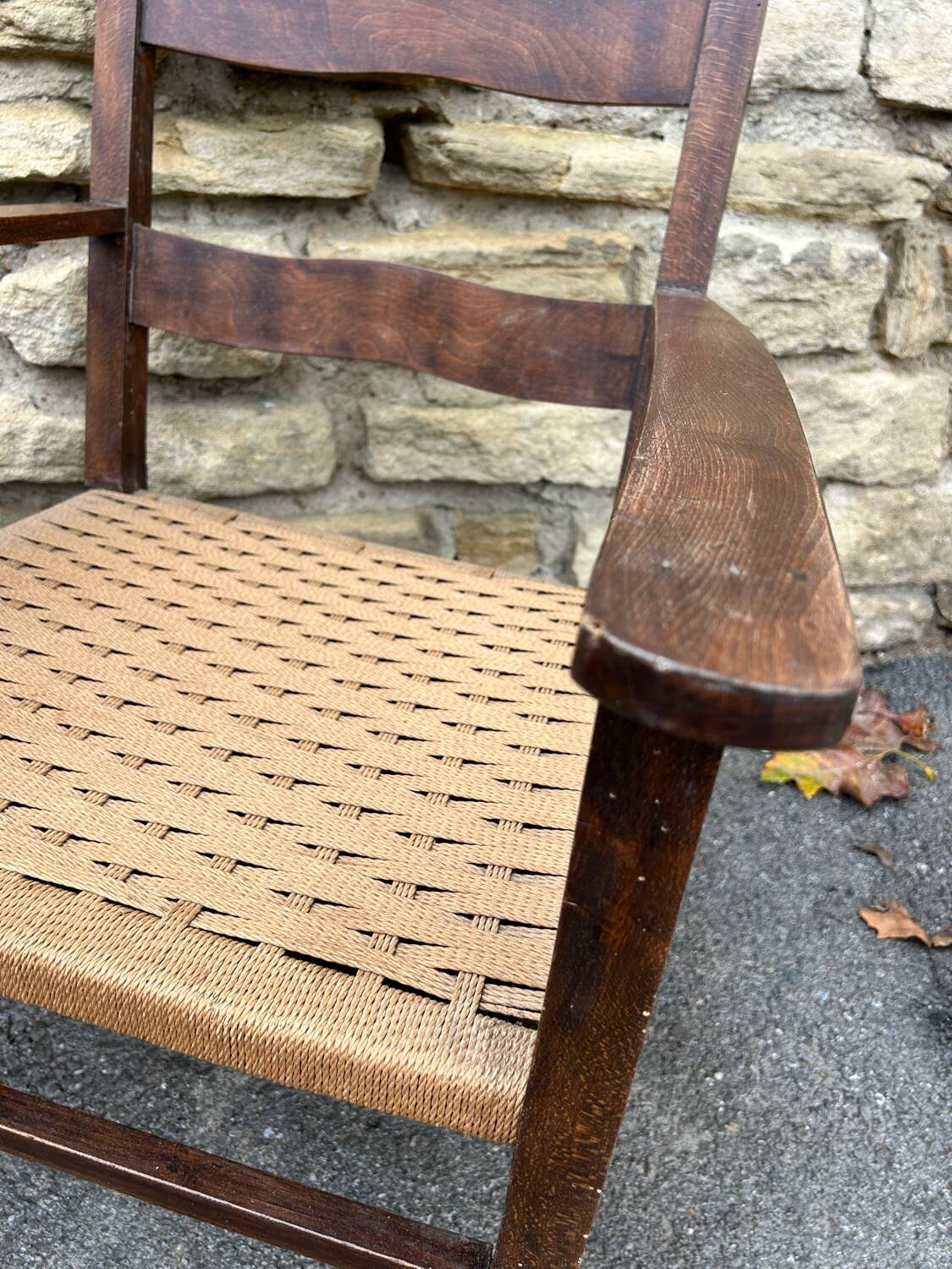 Pair of modernist armchairs
