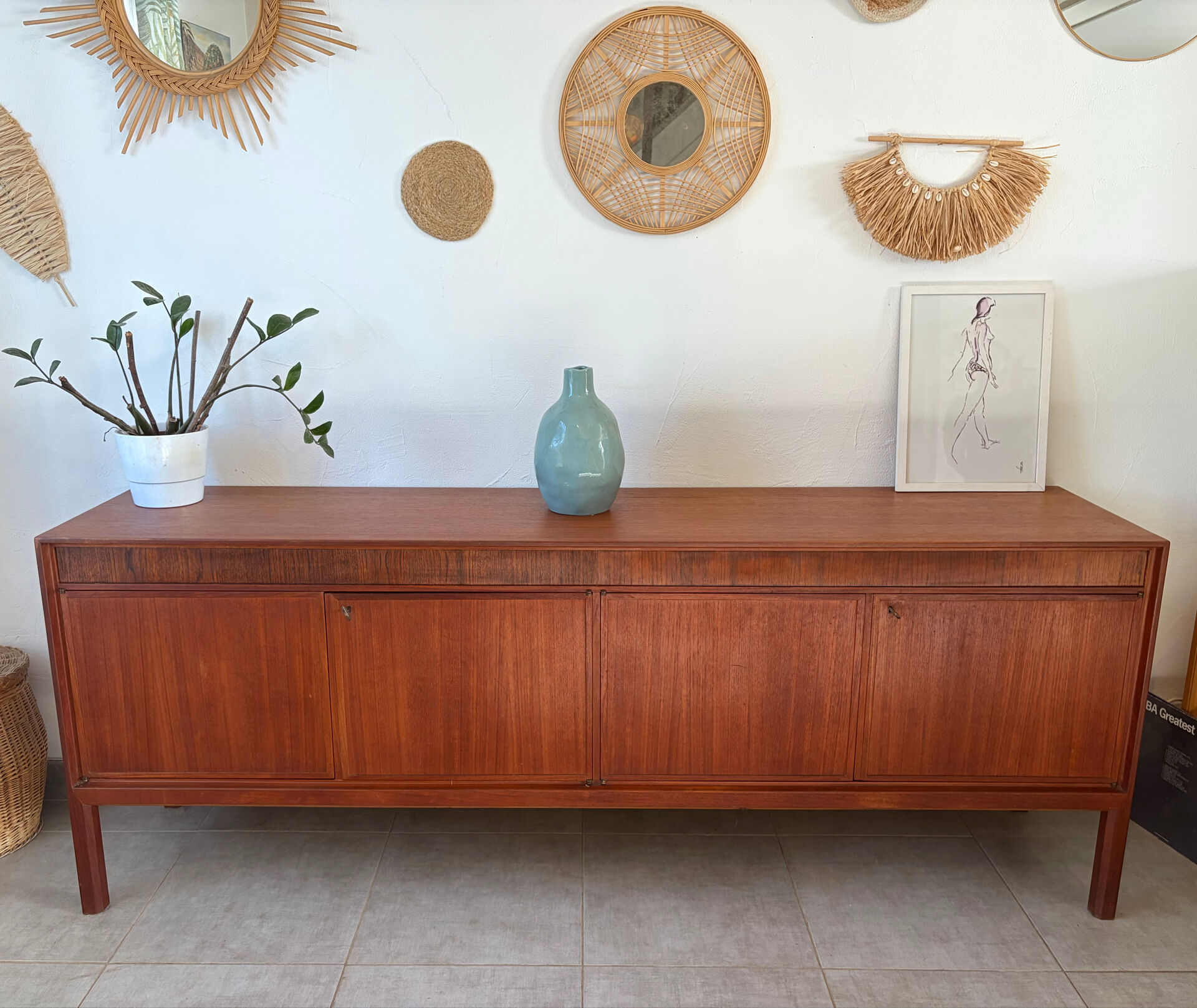 1960s vintage enfilade