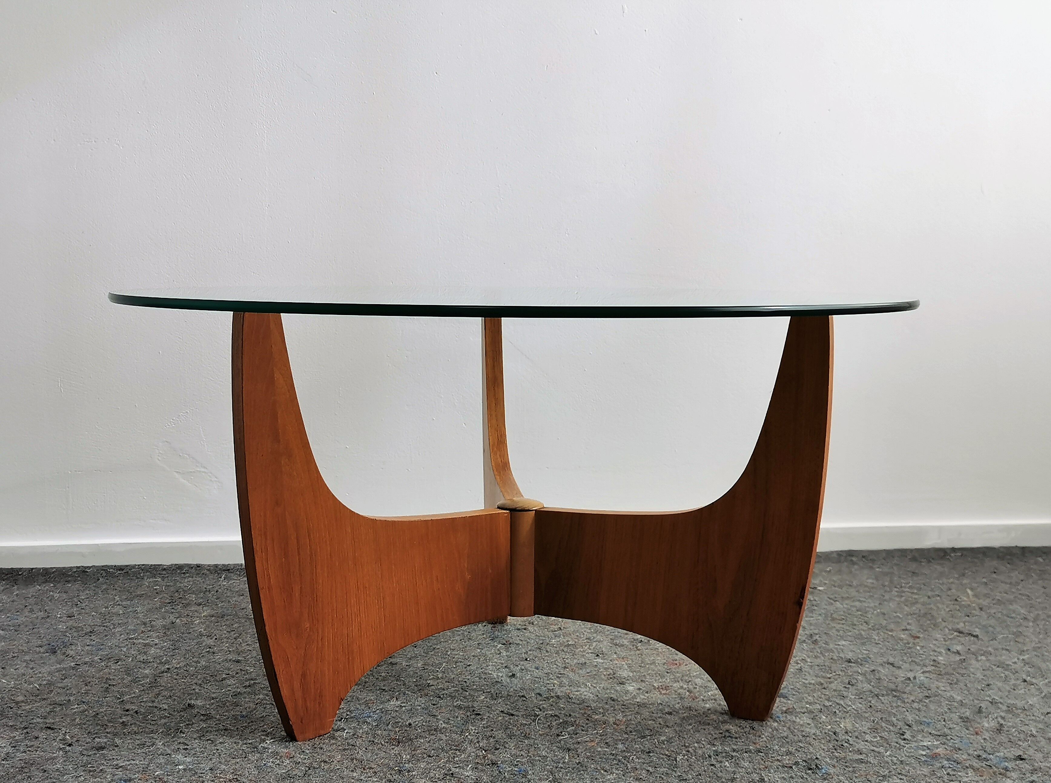 Teak Veneer Coffee Table 1960's
