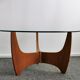 Table à café teak Veneer 1960