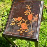 Small Chinese side coffee table, lacquered