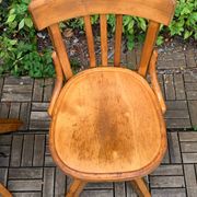 Pair of Baumann rotating screw chairs 1960