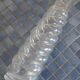 carafes en verre blanc lot de 4