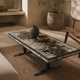 Coffee table marbre mid-century