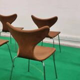 Set 8 Arne Jacobsen Mouette Fritz Hansen '70