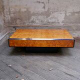 Elm magnifying glass coffee table