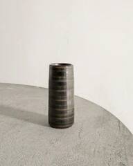 Swedish Mid Century Ceramic Cylinder Vase by Arthur Andersson, 1940s