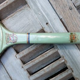 Old wooden tennis racket