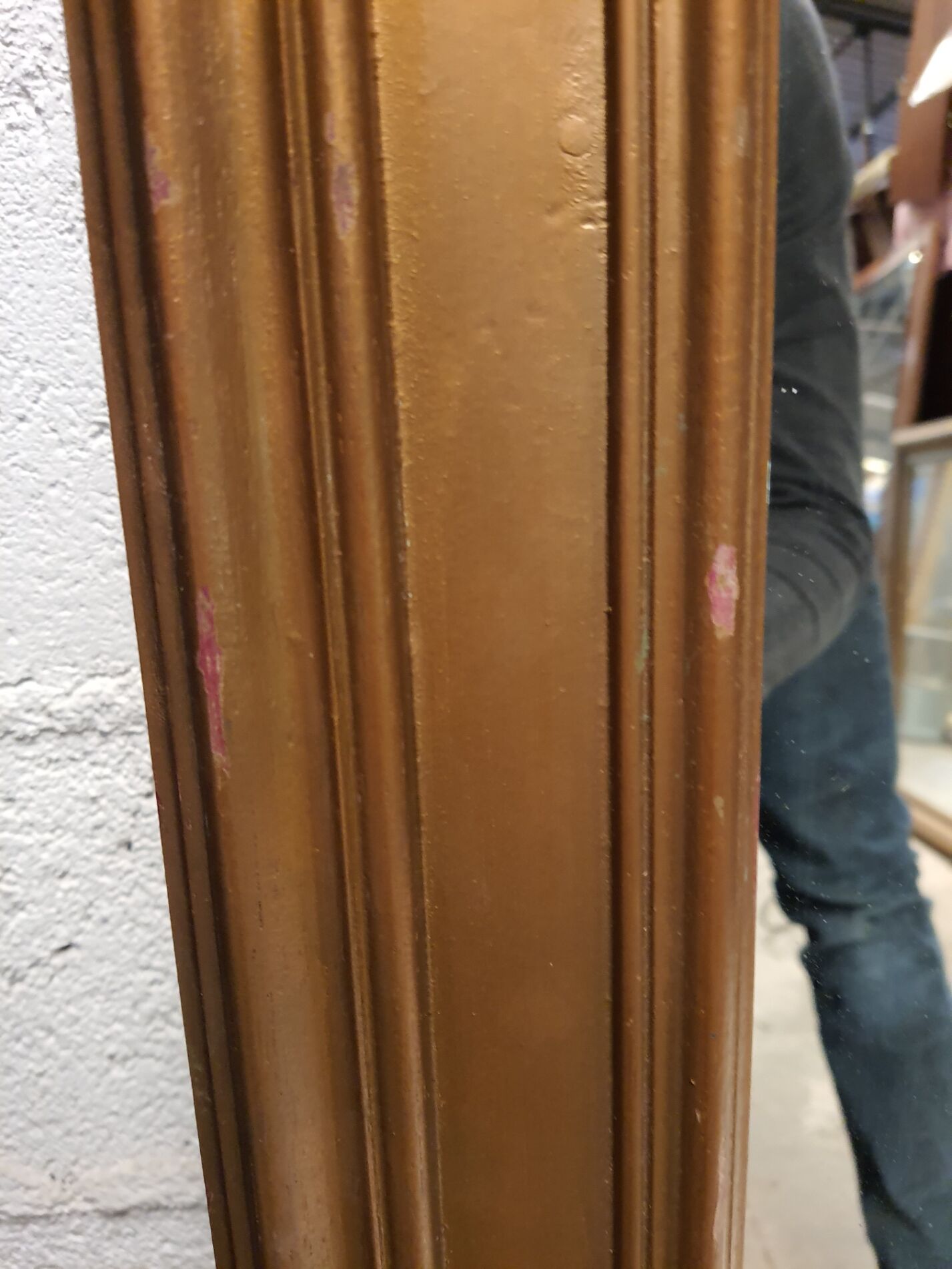 Mirror gilded wood 156x135