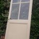 Old glazed communication door, 81x224cm