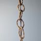 Wicker organic modern pendant lamp with overlapping petal shade, late 20th century