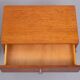 Pair of Meurop teak bedside tables 1960 Belgium