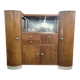 Vintage XL Art Deco Large Wooden Cabinet / Bar / Display Case
