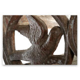 Banc en bois et fonte