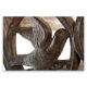 Wooden bench and cast iron