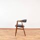 Mid-Century Danish Teak & Leather Armchair by Th. Harlev for Farstrup Møbler, 1950s