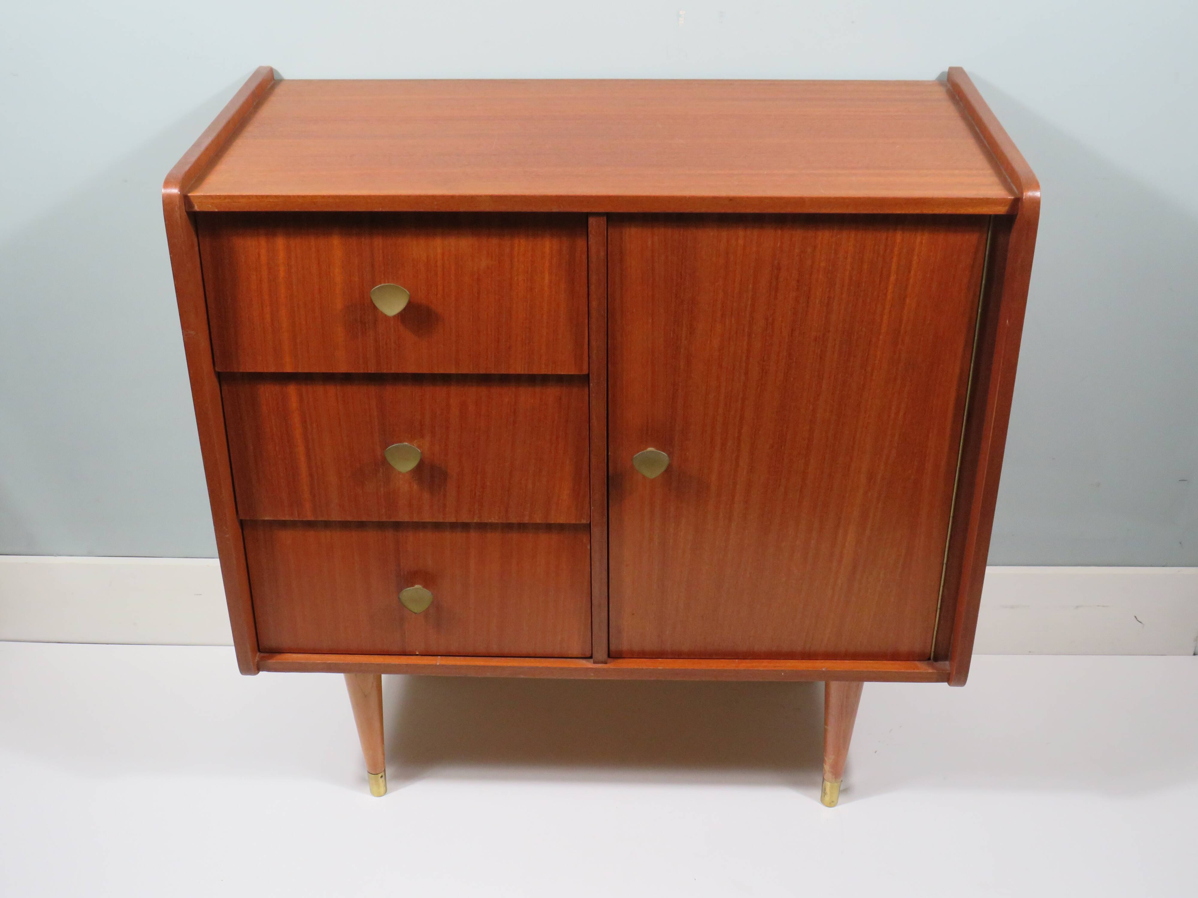 Wooden sideboard, 1960s