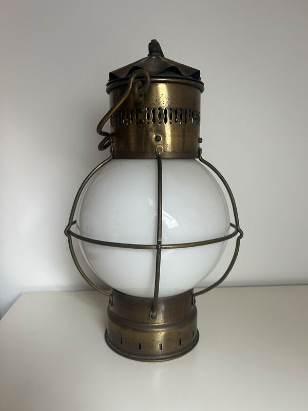 Lampe lanterne  nautique vintage