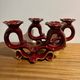 Pair of ceramic boudoirs S.R Bonome