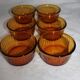 Lot de 6 ramequins Duralex couleur ambré